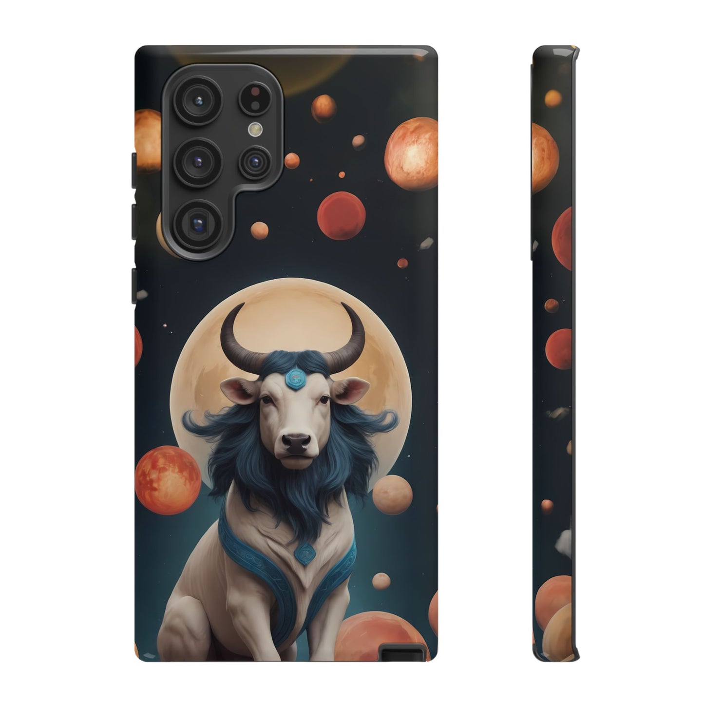 Chinese Zodiac Ox Custom Phone Case for Samsung Galaxy S10–S24 - Designed by Thalia