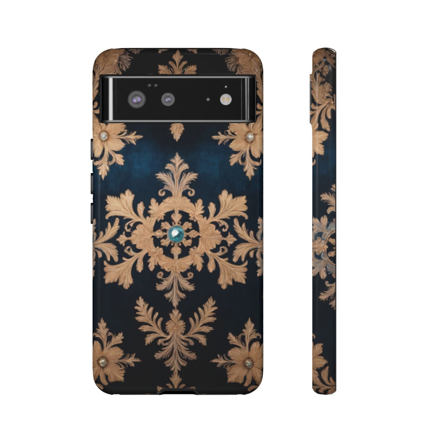 Velour Prestige Custom Phone Case for Google Pixel 8 Pro, Pixel 8, Pixel 7, Pixel 6 Pro, Pixel 6, Pixel 5 5G - Designed by Thalia