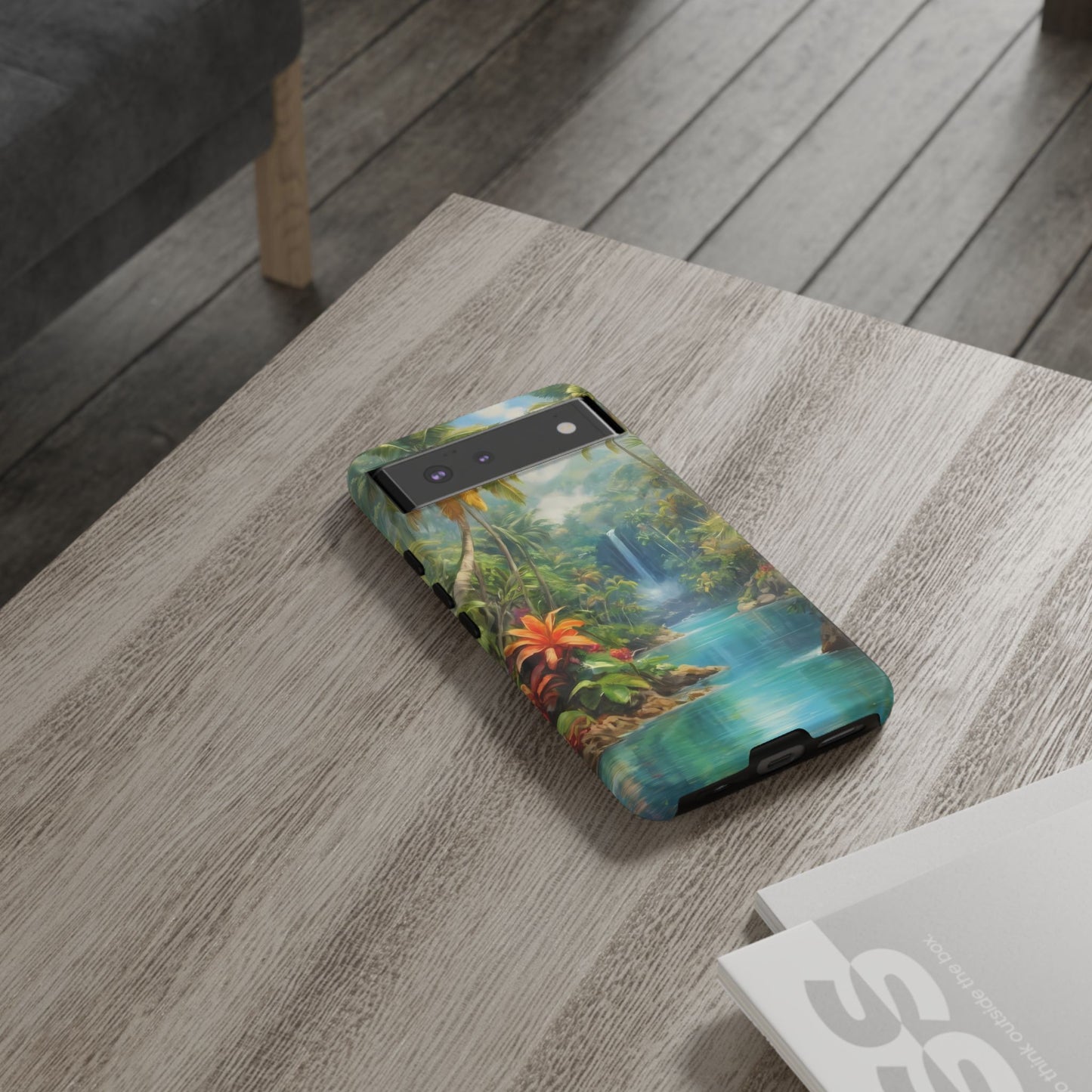 Tropical Paradise Phone Case for Google Pixel 8–Pixel 8 Pro, Pixel 7, Pixel 6 Pro, Pixel 6, Pixel 5 5G - Designed by Thalia