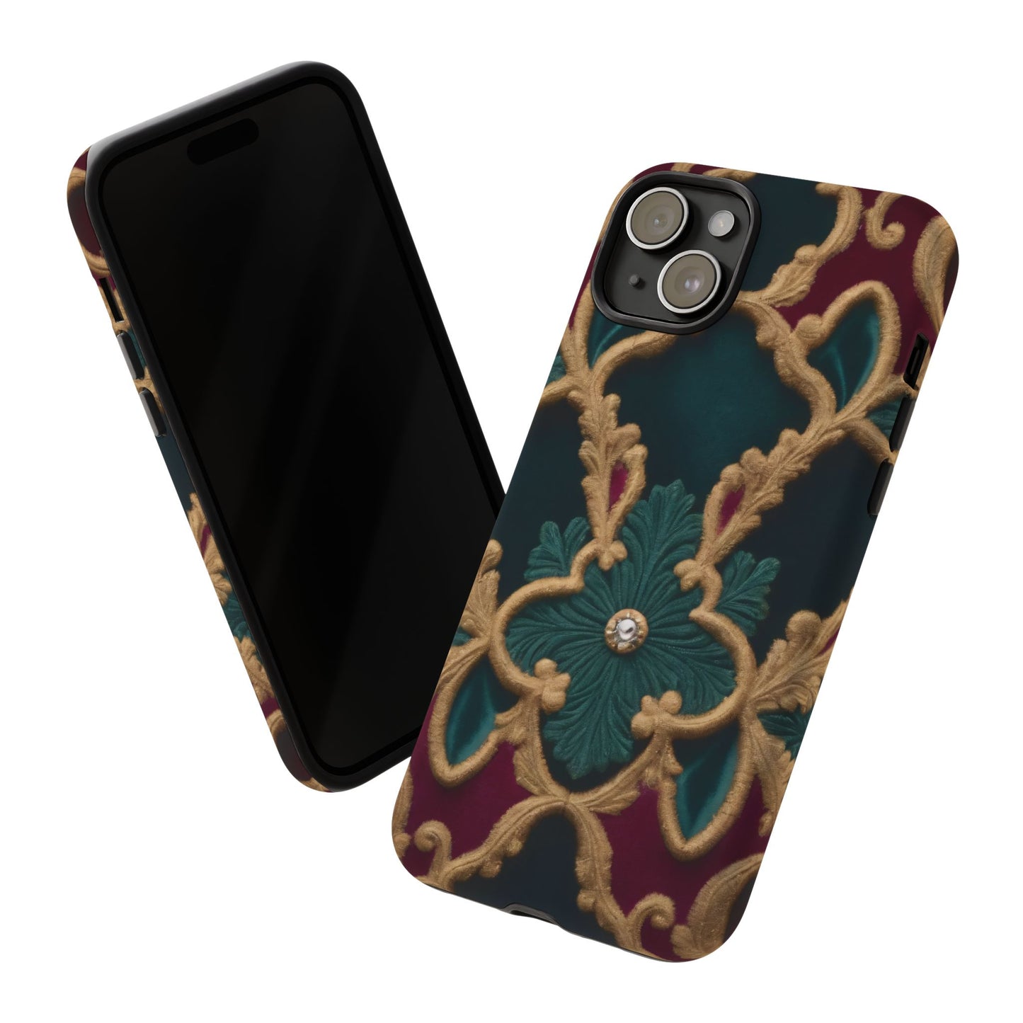 Velvet Luxe Phone Case for iPhone 8–16 Pro Max, Pixel 5–8 Pro, Galaxy S10–S24 Ultra - Designed by Thalia