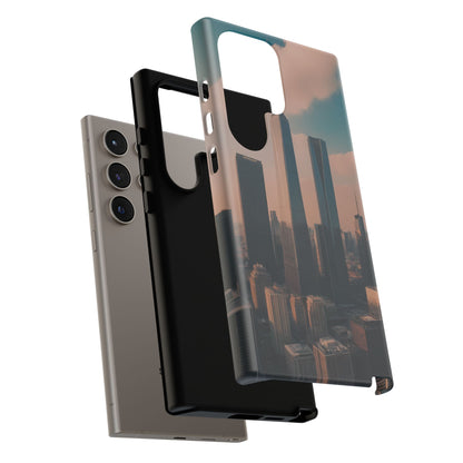 City Skylines Custom Phone Case for Samsung Galaxy S10–S10 Plus, S20–S20 Ultra, S21, S22, S23, S24 Ultra - Designed by Thalia