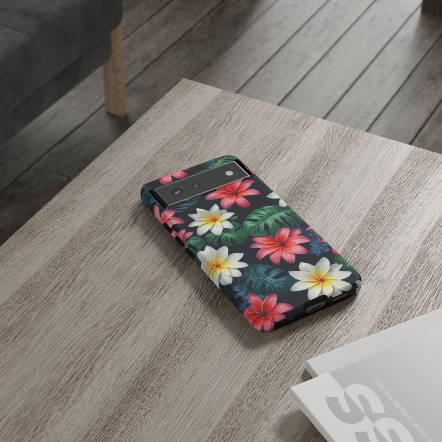 Hawaiian Flowers Phone Case for Google Pixel 8 Pro, Pixel 8, Pixel 7, Pixel 6 Pro, Pixel 6, Pixel 5 5G - Designed by Thalia