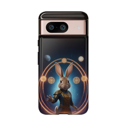 Chinese Zodiac Rabbit Phone Case for Google Pixel 8 Pro, Pixel 8, Pixel 7, Pixel 6 Pro, Pixel 6, Pixel 5 5G - Designed by Thalia