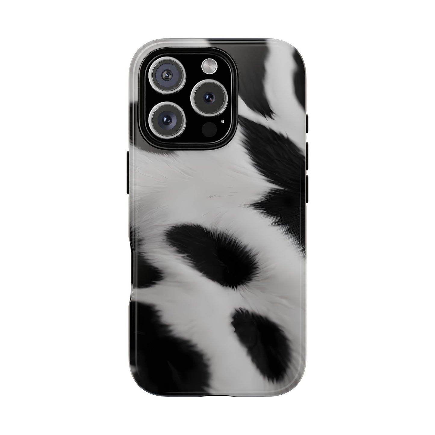 Chic Bovine Elegance Phone Case for iPhone 8–16 Pro Max, Pixel 5–8 Pro, Galaxy S10–S24 Ultra - Designed by Thalia