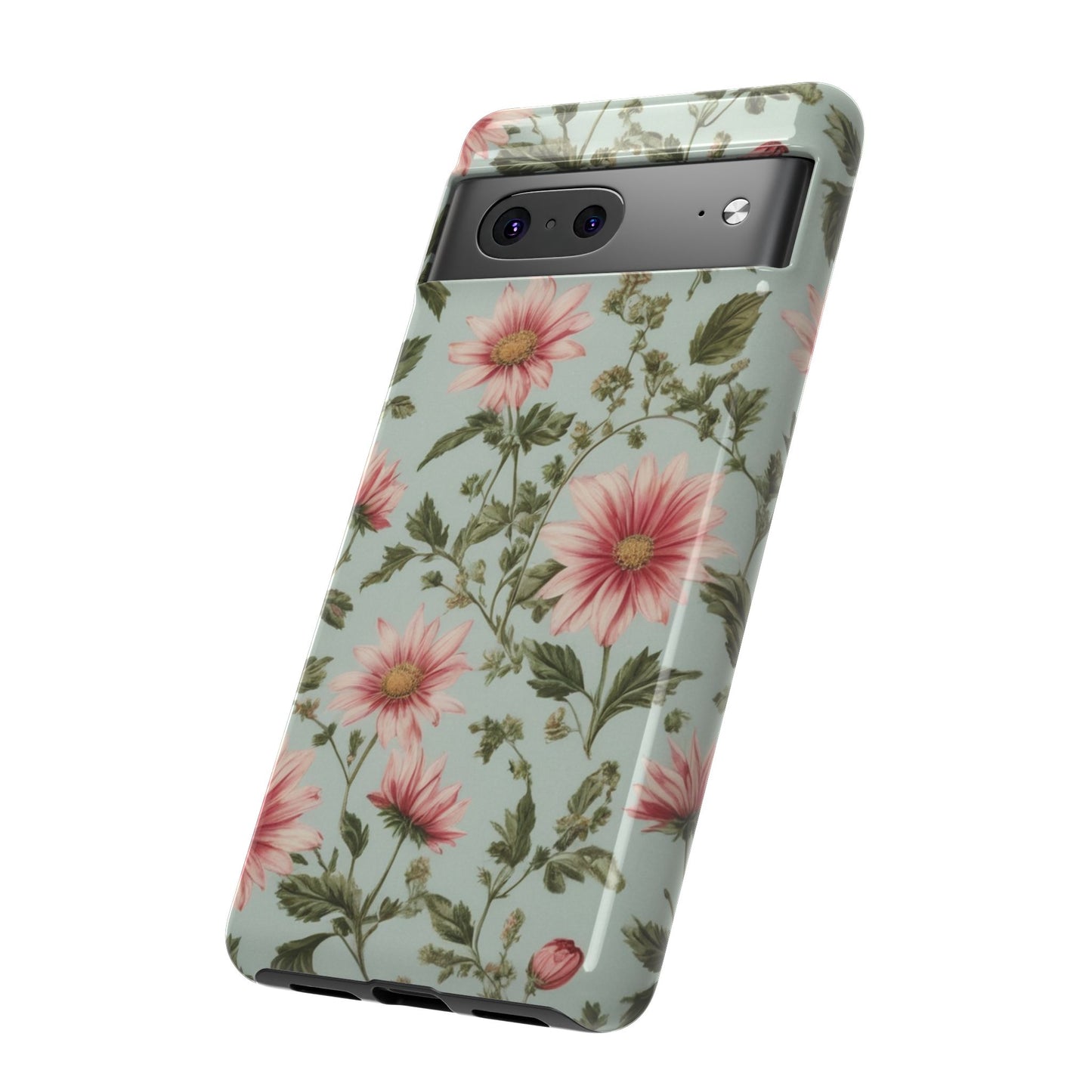 Flower Garden Custom Phone Case for iPhone 8–16 Pro Max, Pixel 5–8 Pro, Galaxy S10–S24 Ultra - Designed by Thalia