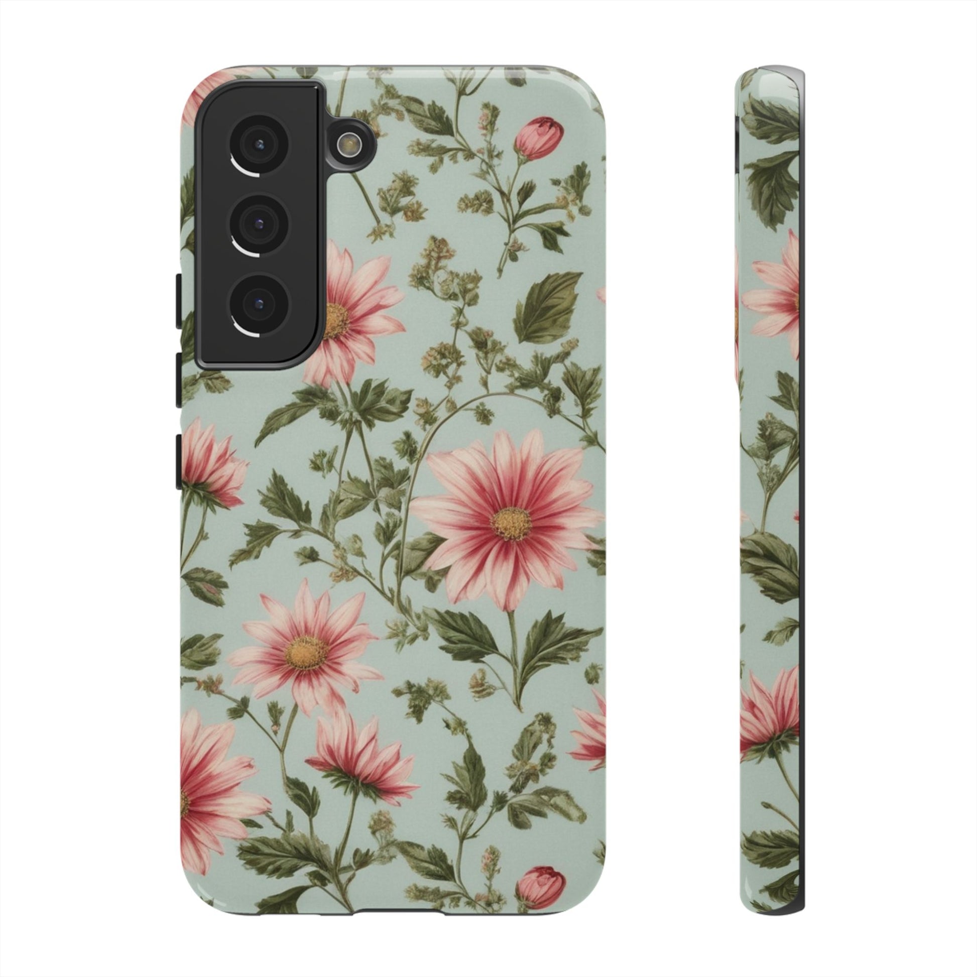 Flower Garden Custom Phone Case for iPhone 8–16 Pro Max, Pixel 5–8 Pro, Galaxy S10–S24 Ultra - Designed by Thalia