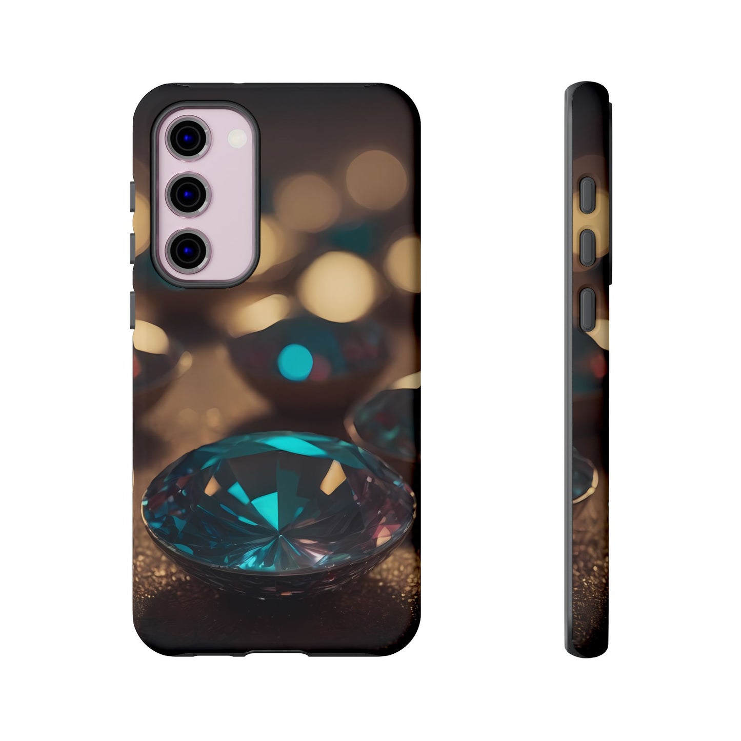 Glamorous Sparkle Custom Phone Case for Samsung Galaxy S10–S10 Plus, S20–S20 Ultra, S21, S22, S23, S24 Ultra - Designed by Thalia