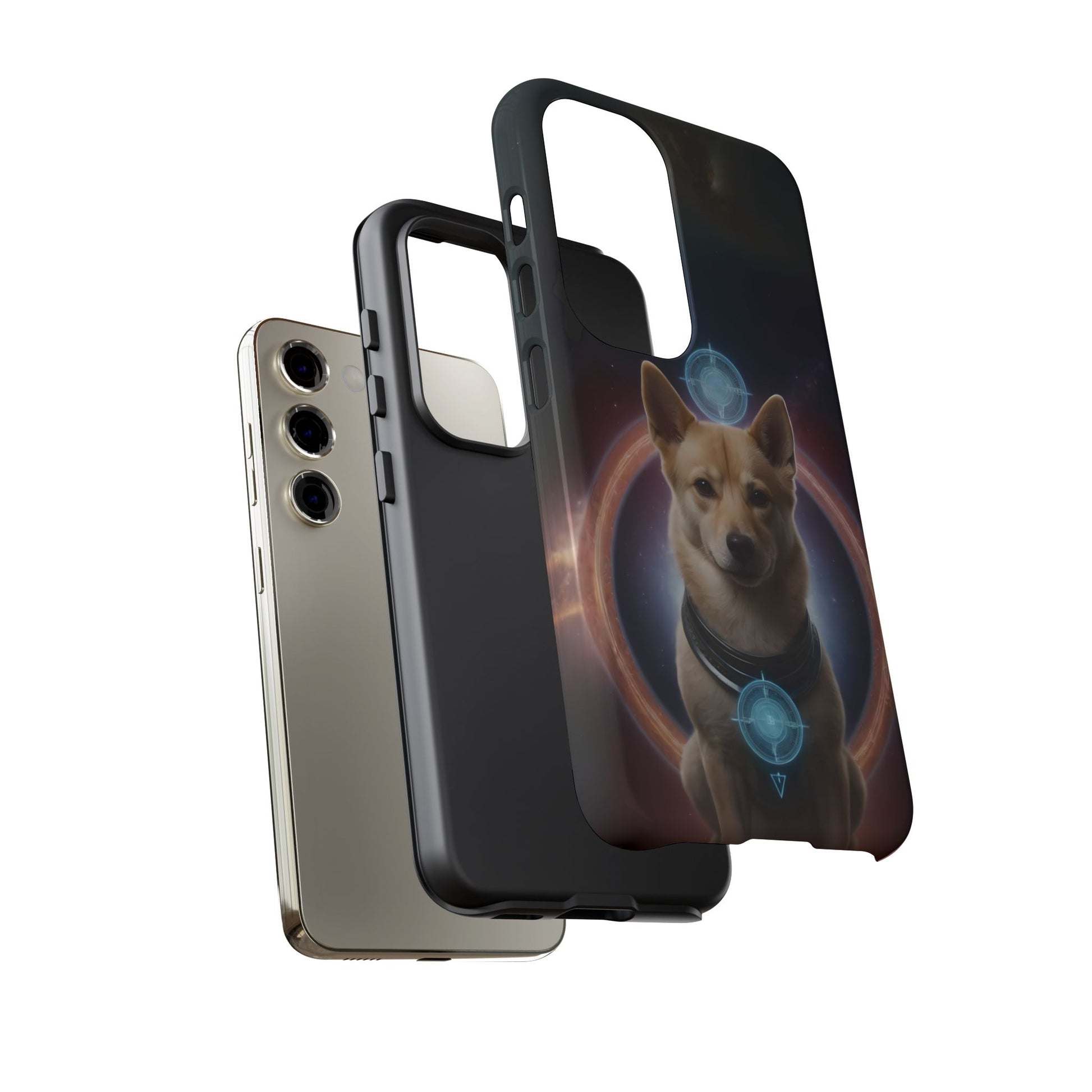 Chinese Zodiac Dog Phone Case for iPhone 8–16 Pro Max, Pixel 5–8 Pro, Galaxy S10–S24 Ultra - Designed by Thalia