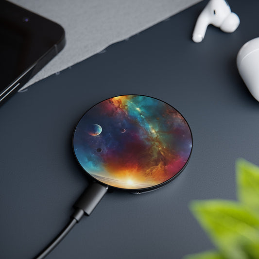 Cosmic Voyage Wireless Charger - Designed by Thalia