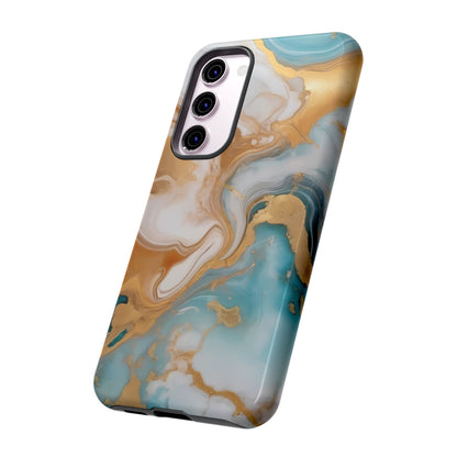 Marble Hues Phone Case for iPhone 8–16 Pro Max, Pixel 5–8 Pro, Galaxy S10–S24 Ultra - Designed by Thalia