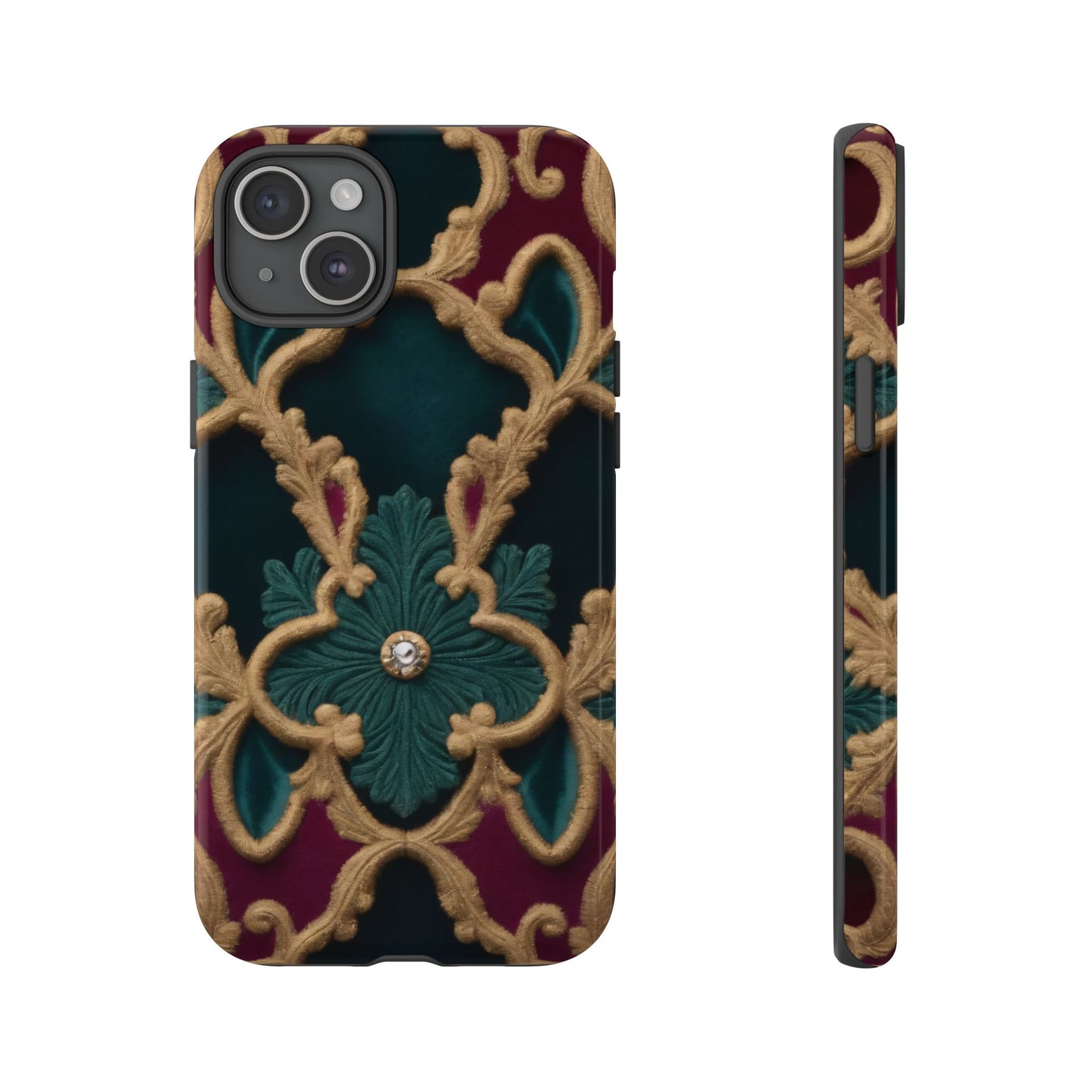 Velvet Luxe Phone Case for iPhone 8–16 Pro Max, Pixel 5–8 Pro, Galaxy S10–S24 Ultra - Designed by Thalia