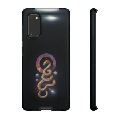 Chinese Zodiac Snake Custom Phone Case for iPhone 8–16 Pro Max, Pixel 5–8 Pro, Galaxy S10–S24 Ultra - Designed by Thalia