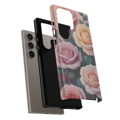 Roses Custom Phone Case for Samsung Galaxy S10–S10 Plus, S20–S20 Ultra, S21, S22, S23, S24 Ultra - Designed by Thalia