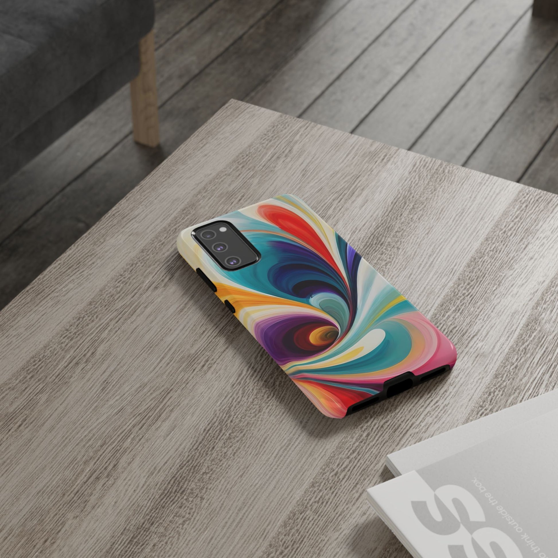 Abstract Elegance Custom Phone Case for iPhone 8–16 Pro Max, iPhone 8 Plus–13 Mini, iPhone XS–XS Max, iPhone 11–14 Pro Max - Designed by Thalia