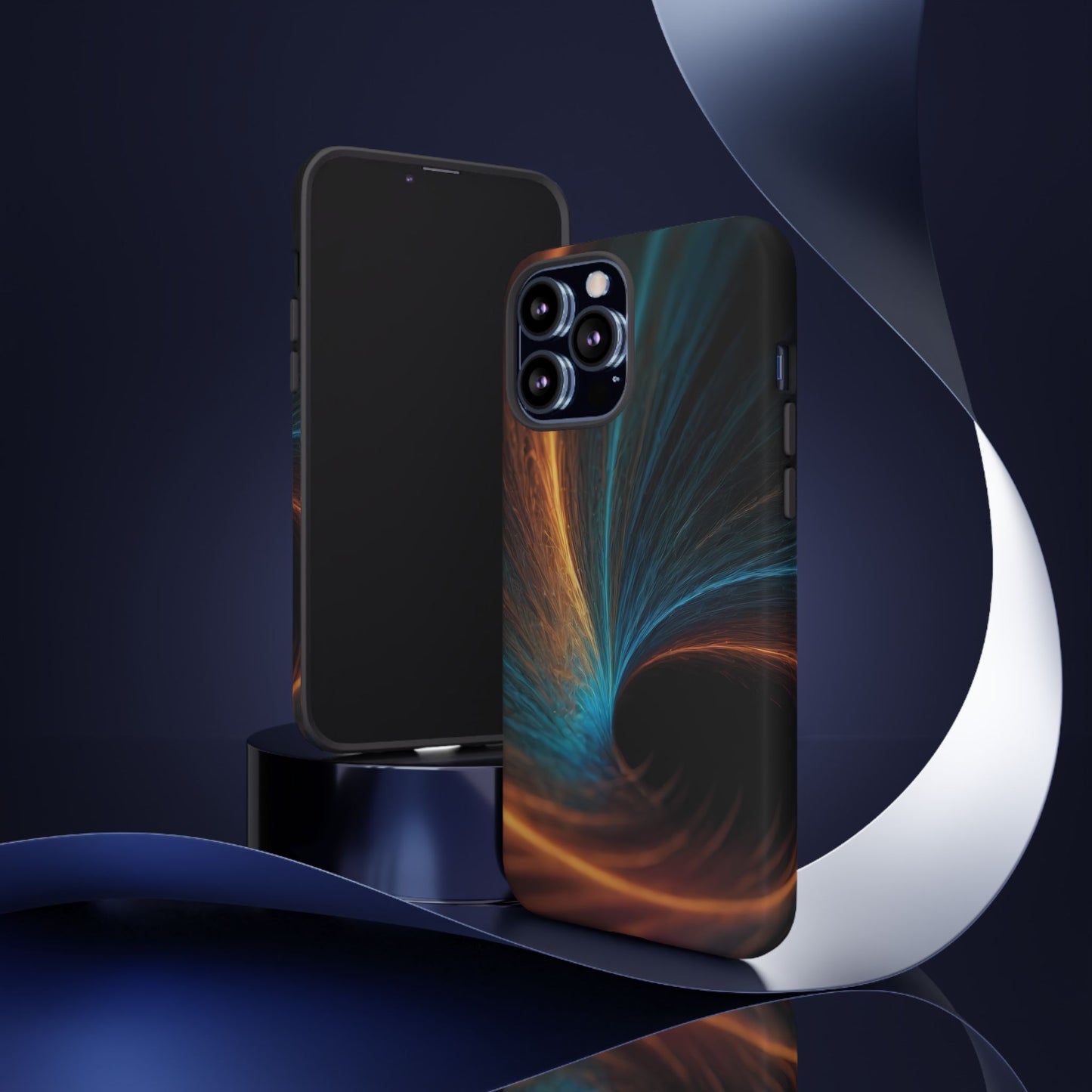 Ethereal Echoes Phone Case for iPhone 8–16 Pro Max, Pixel 5–8 Pro, Galaxy S10–S24 Ultra - Designed by Thalia