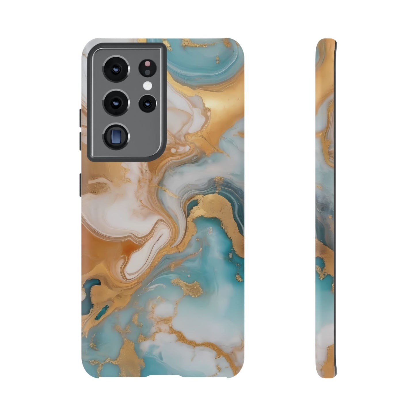 Marble Hues Phone Case for iPhone 8–16 Pro Max, Pixel 5–8 Pro, Galaxy S10–S24 Ultra - Designed by Thalia