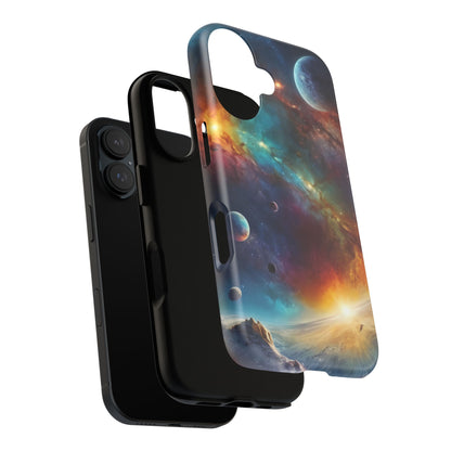 Cosmic Voyage Phone Case for iPhone 8–16 Pro Max, Pixel 5–8 Pro, Galaxy S10–S24 Ultra - Designed by Thalia