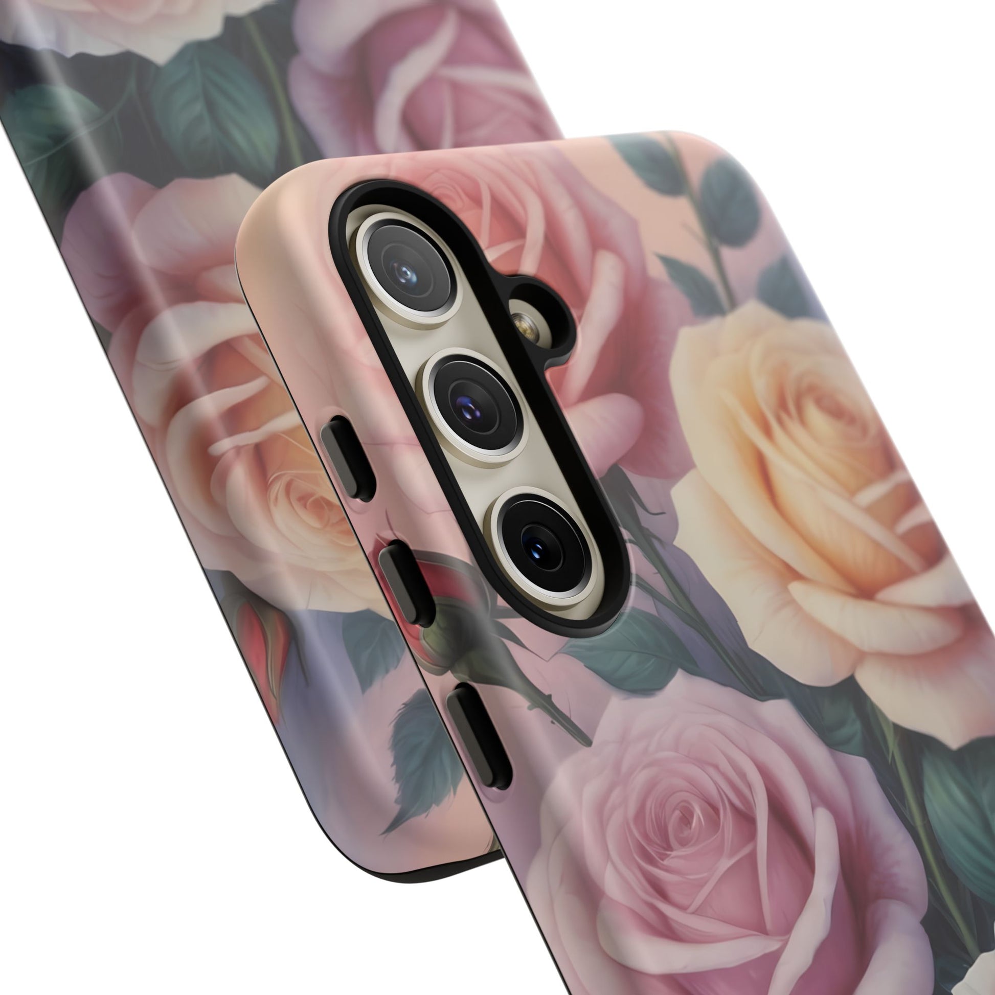 Roses Custom Phone Case for Samsung Galaxy S10–S10 Plus, S20–S20 Ultra, S21, S22, S23, S24 Ultra - Designed by Thalia