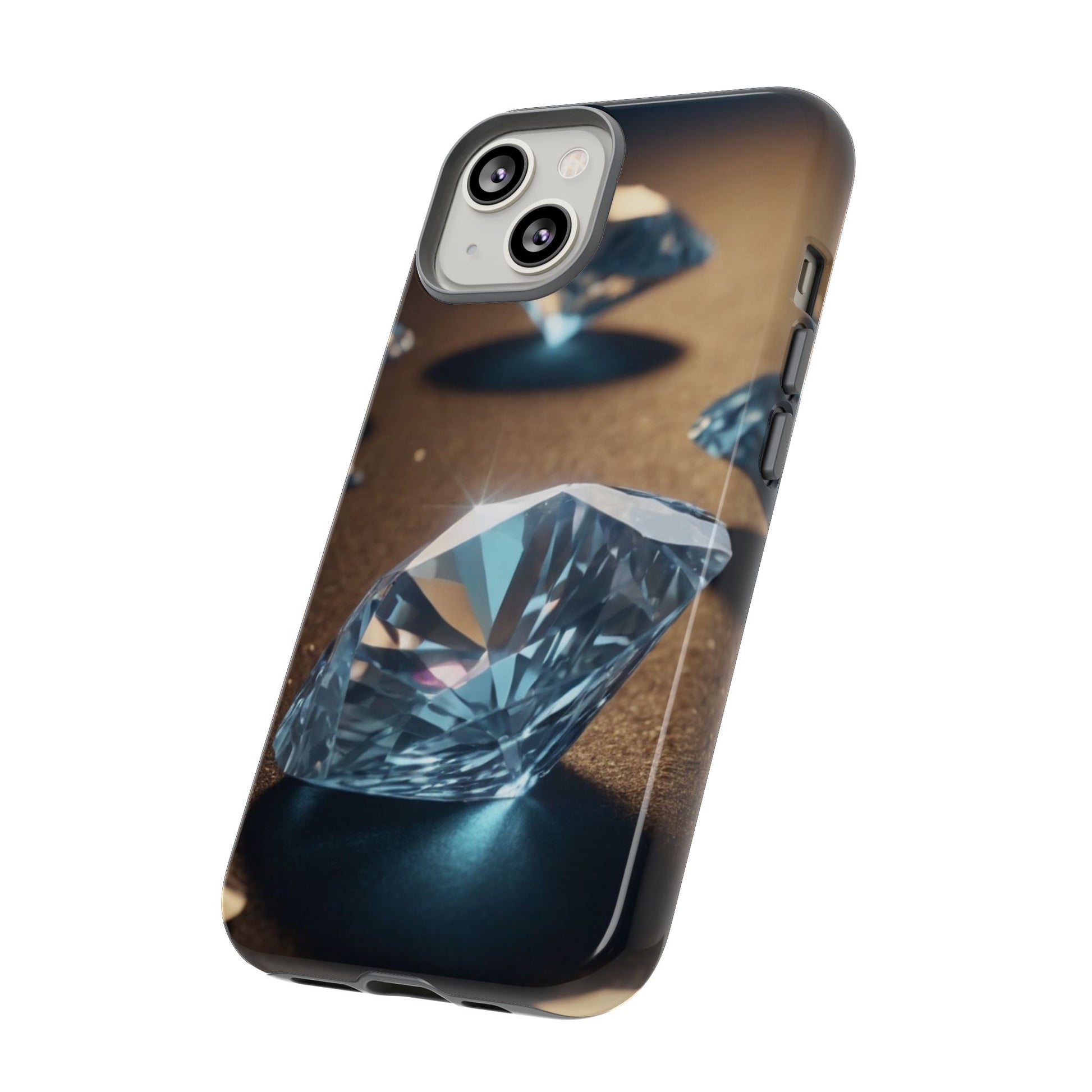 Raining Diamonds Custom, Stylish, Unique & UV protected phone case for Google Pixel, Samsung & iPhone - design for all models - Designed by Thalia