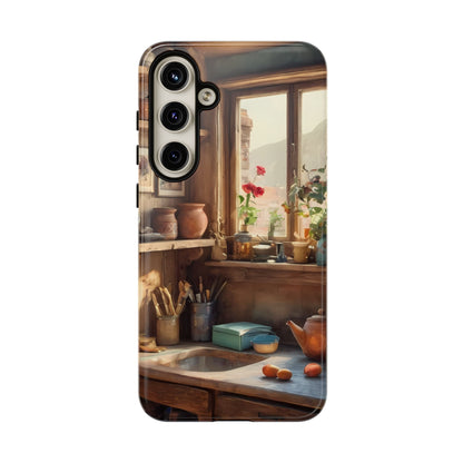 Vintage Vignettes Phone Case for iPhone 8–16 Pro Max, Pixel 5–8 Pro, Galaxy S10–S24 Ultra - Designed by Thalia