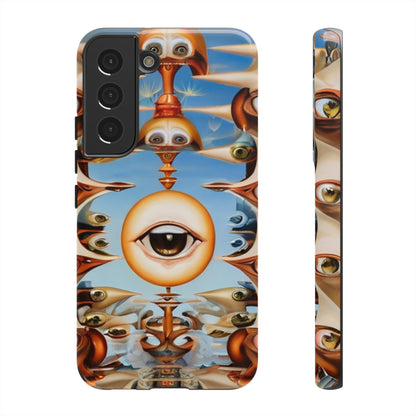 Surreal Suspect Phone Case for iPhone 8–16 Pro Max, Pixel 5–8 Pro, Galaxy S10–S24 Ultra - Designed by Thalia