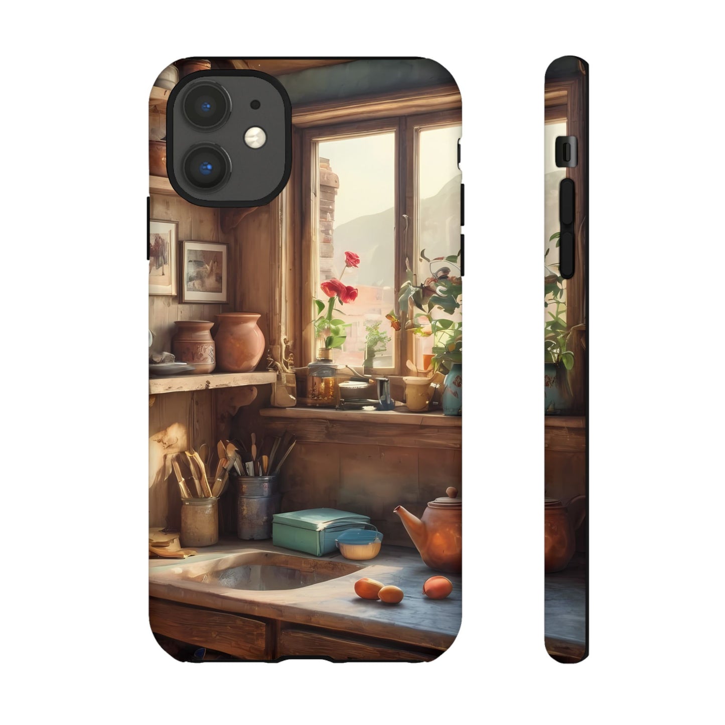 Vintage Vignettes Phone Case for iPhone 8–16 Pro Max, iPhone 8 Plus–13 Mini, iPhone XS–XS Max, iPhone 11–14 Pro Max - Designed by Thalia