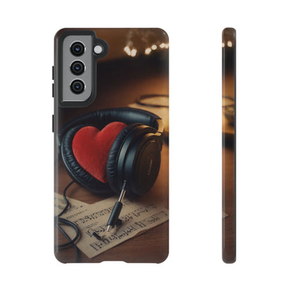 Love Key Custom Phone Case for Samsung Galaxy S10–S10 Plus, S20–S20 Ultra, S21, S22, S23, S24 Ultra - Designed by Thalia