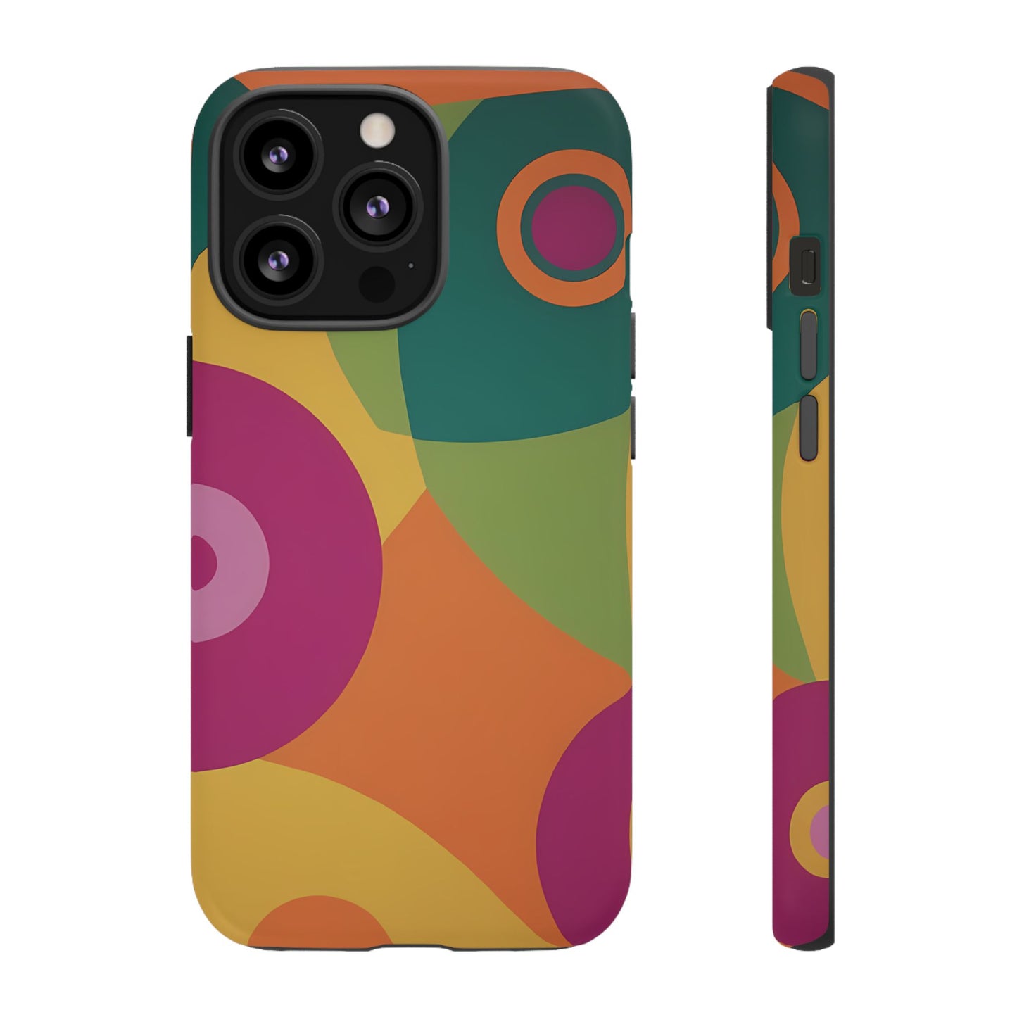 60s Retro Phone Case for iPhone 8–16 Pro Max, Pixel 5–8 Pro, Galaxy S10–S24 Ultra - Designed by Thalia