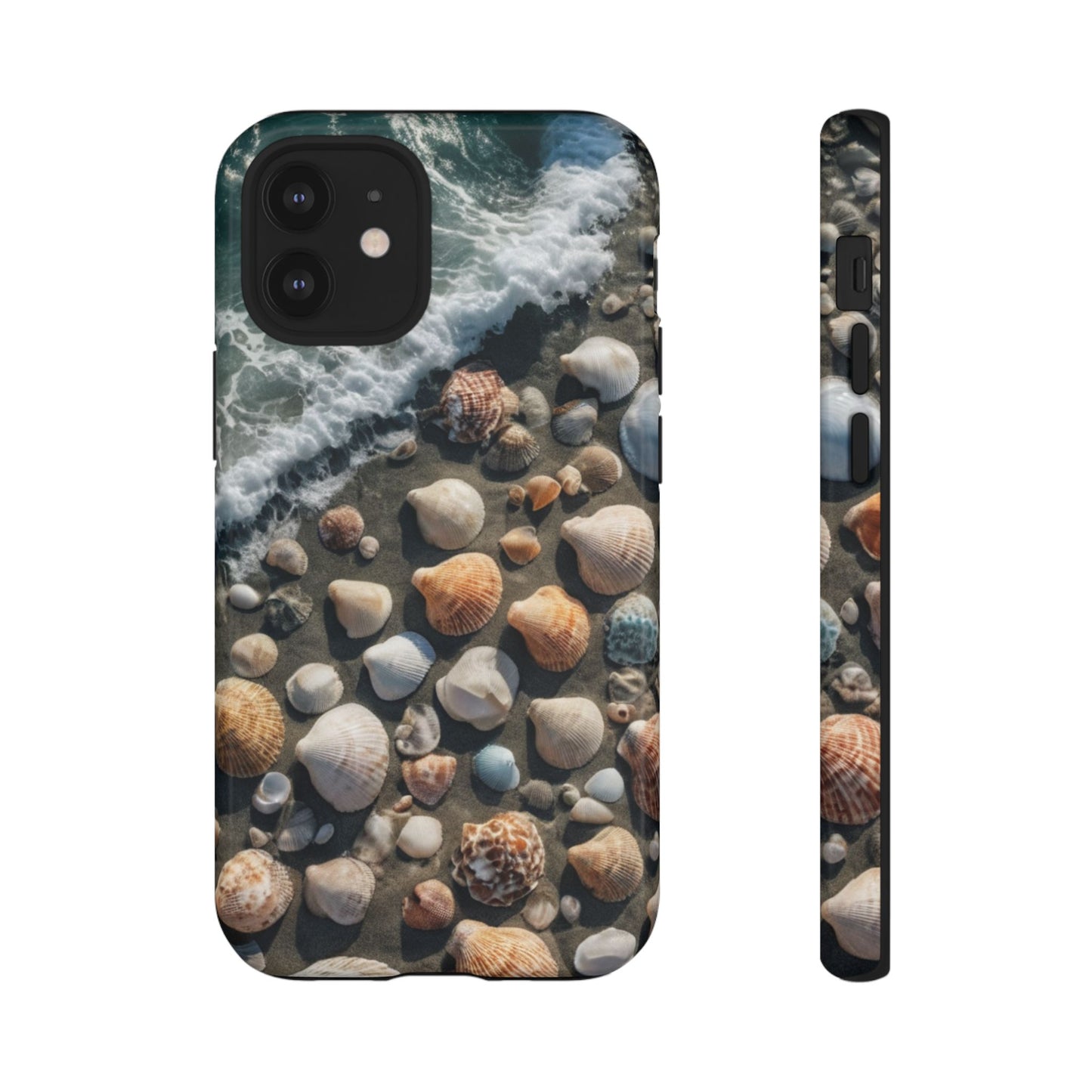 She Sells Sea Shells Phone Case for iPhone 8–16 Pro Max, Pixel 5–8 Pro, Galaxy S10–S24 Ultra - Designed by Thalia