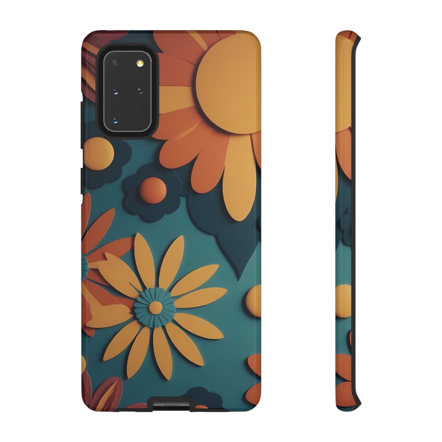 70s Retro Phone Case for iPhone 8–16 Pro Max, Pixel 5–8 Pro, Galaxy S10–S24 Ultra - Designed by Thalia