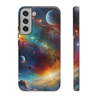 Cosmic Voyage Phone Case for iPhone 8–16 Pro Max, Pixel 5–8 Pro, Galaxy S10–S24 Ultra - Designed by Thalia