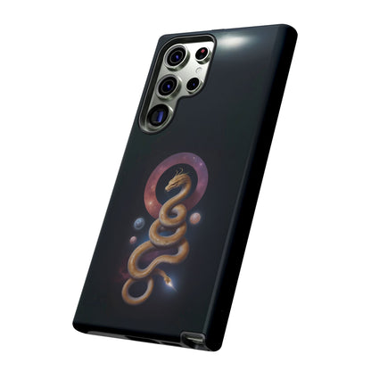 Chinese Zodiac Snake Phone Case for Samsung Galaxy S10–S24 - Designed by Thalia