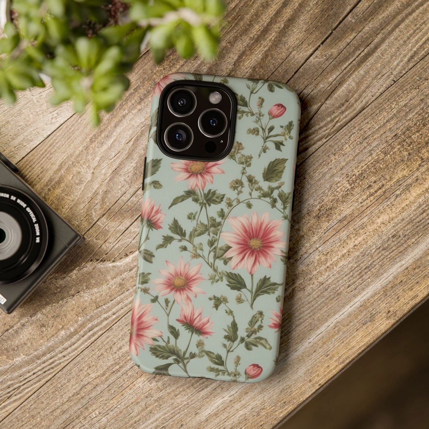 Flower Garden Phone Case for iPhone 8–16 Pro Max, iPhone 8 Plus–13 Mini, iPhone XS–XS Max, iPhone 11–14 Pro Max - Designed by Thalia