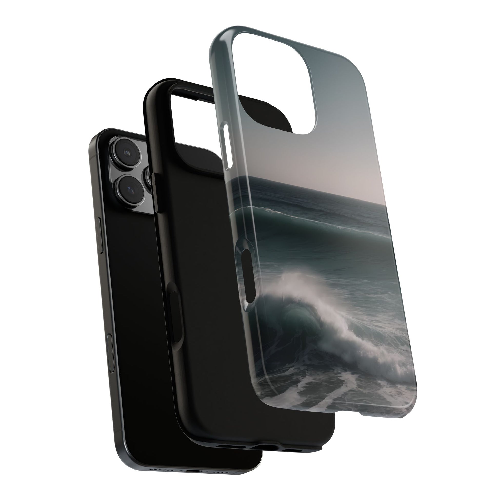 Cool Ocean Phone Case for iPhone 8–16 Pro Max, iPhone 8 Plus–13 Mini, iPhone XS–XS Max, iPhone 11–14 Pro Max - Designed by Thalia