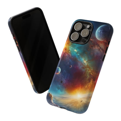 Cosmic Voyage Phone Case for iPhone 8–16 Pro Max, Pixel 5–8 Pro, Galaxy S10–S24 Ultra - Designed by Thalia