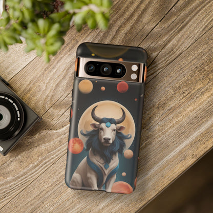 Chinese Zodiac Ox Phone Case for Google Pixel 8 Pro, Pixel 8, Pixel 7, Pixel 6 Pro, Pixel 6, Pixel 5 5G - Designed by Thalia