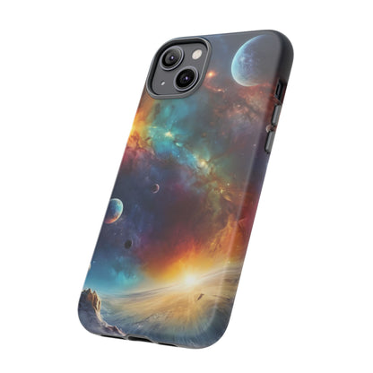 Cosmic Voyage Phone Case for iPhone 8–16 Pro Max, Pixel 5–8 Pro, Galaxy S10–S24 Ultra - Designed by Thalia