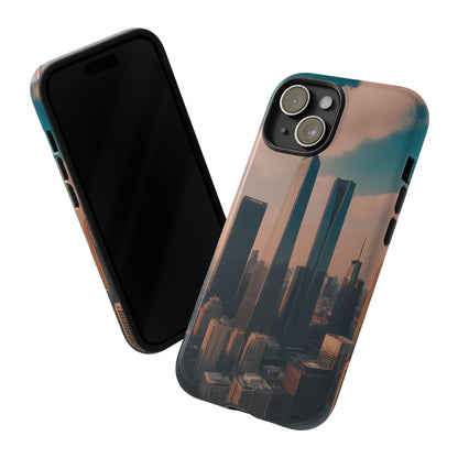 City Skylines Phone Case for iPhone 8–16 Pro Max, iPhone 8 Plus–13 Mini, iPhone XS–XS Max, iPhone 11–14 Pro Max - Designed by Thalia