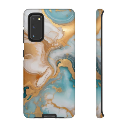 Marble Hues Custom Phone Case for Samsung Galaxy S10–S10 Plus, S20–S20 Ultra, S21, S22, S23, S24 Ultra - Designed by Thalia