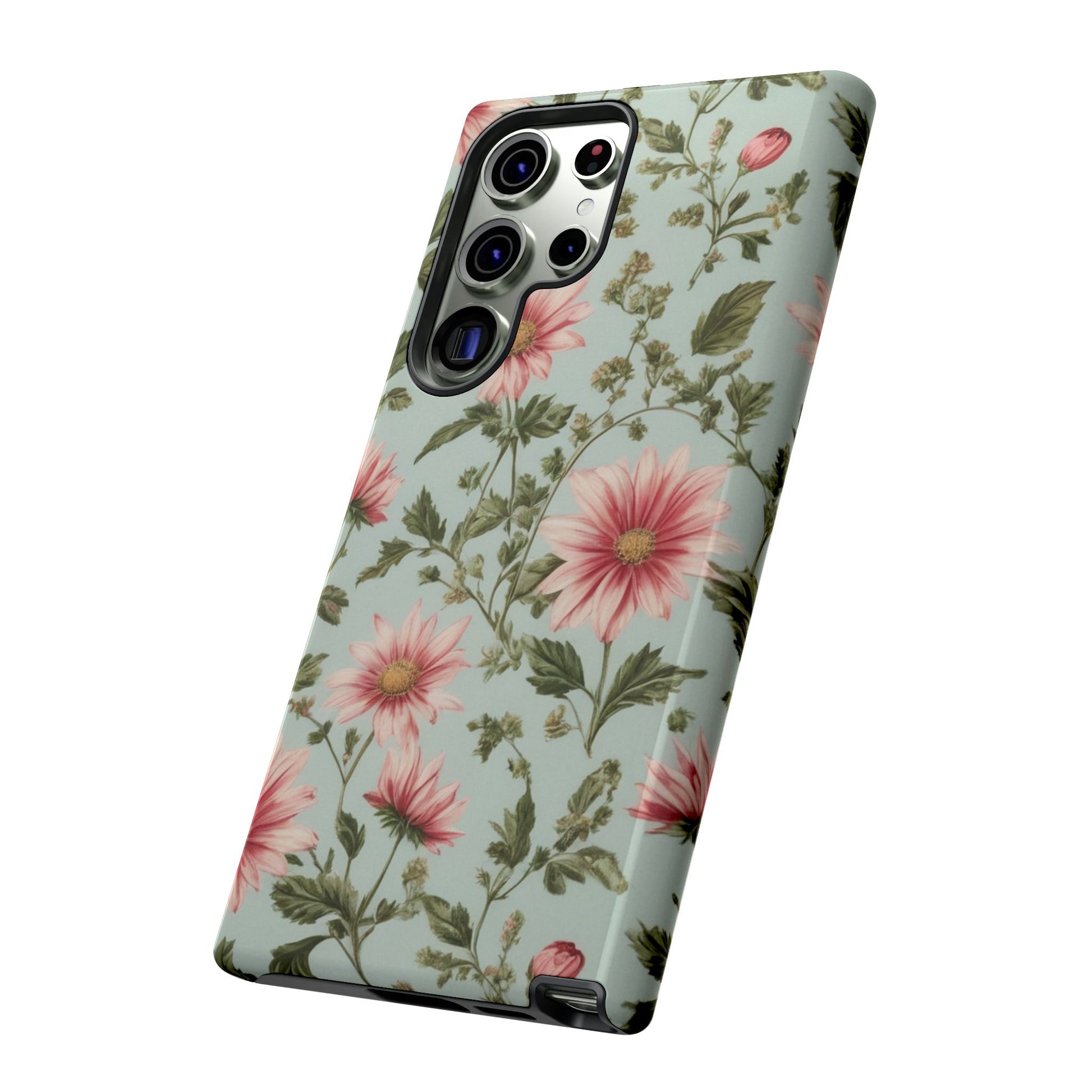 Flower Garden Custom Phone Case for iPhone 8–16 Pro Max, Pixel 5–8 Pro, Galaxy S10–S24 Ultra - Designed by Thalia