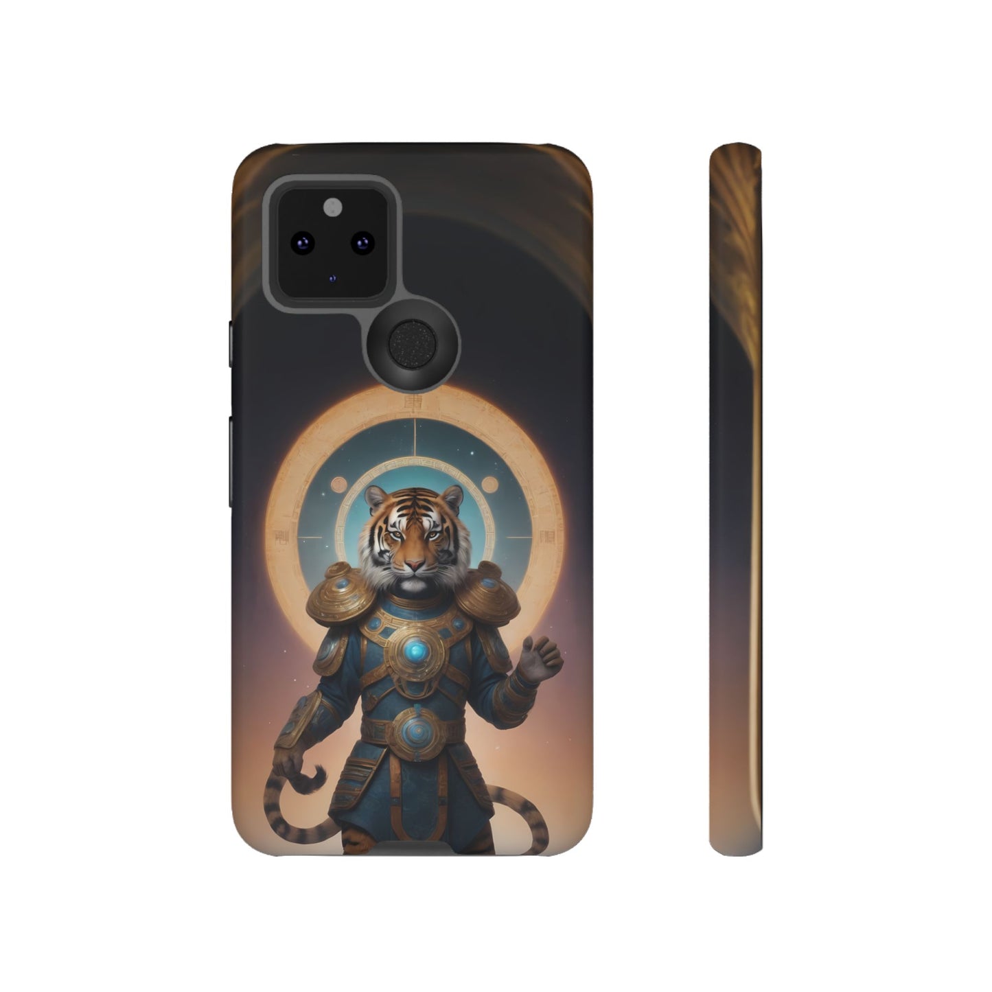 Chinese Zodiac Tiger Phone Case for Google Pixel 8 Pro, Pixel 8, Pixel 7, Pixel 6 Pro, Pixel 6, Pixel 5 5G - Designed by Thalia