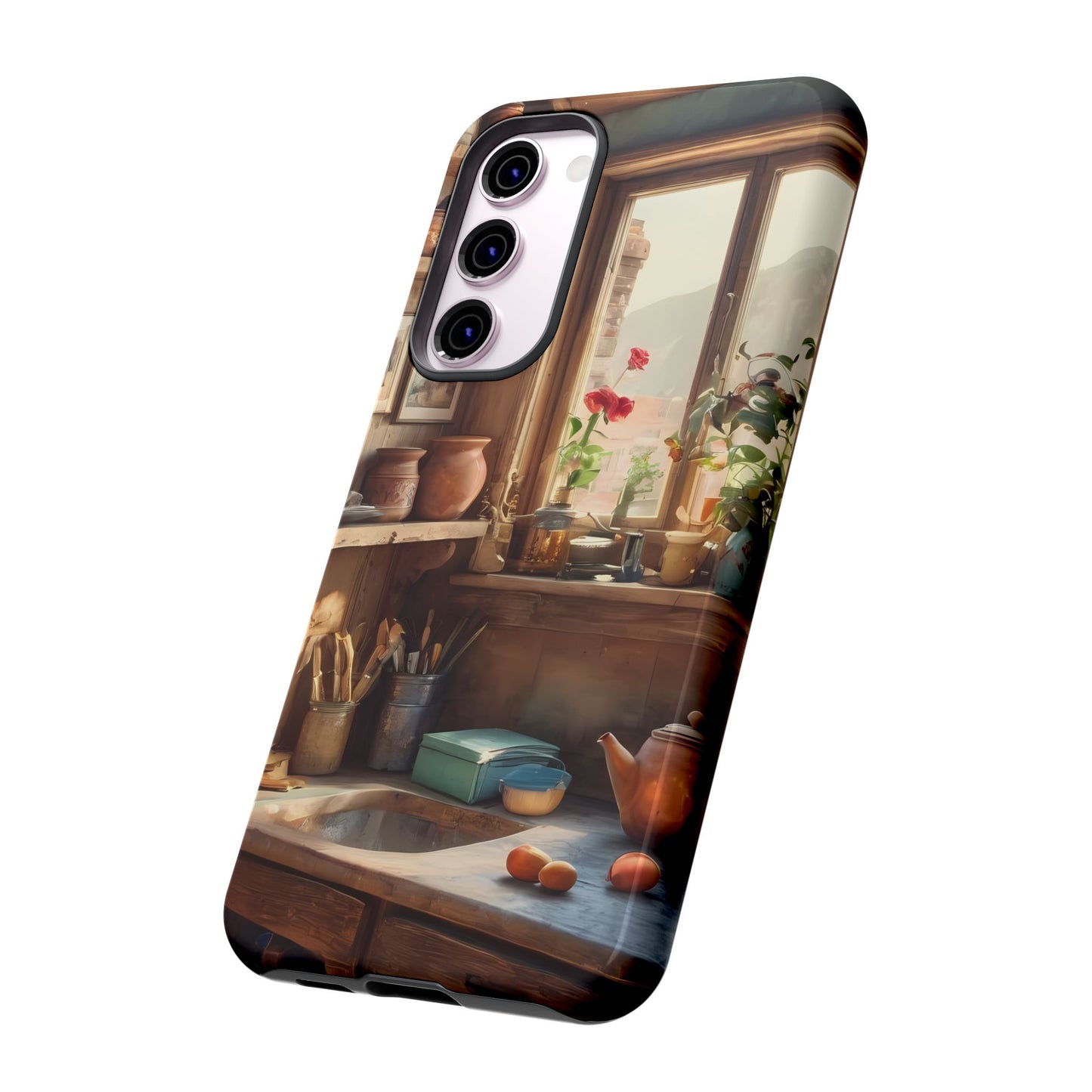 Vintage Vignettes Phone Case for iPhone 8–16 Pro Max, Pixel 5–8 Pro, Galaxy S10–S24 Ultra - Designed by Thalia