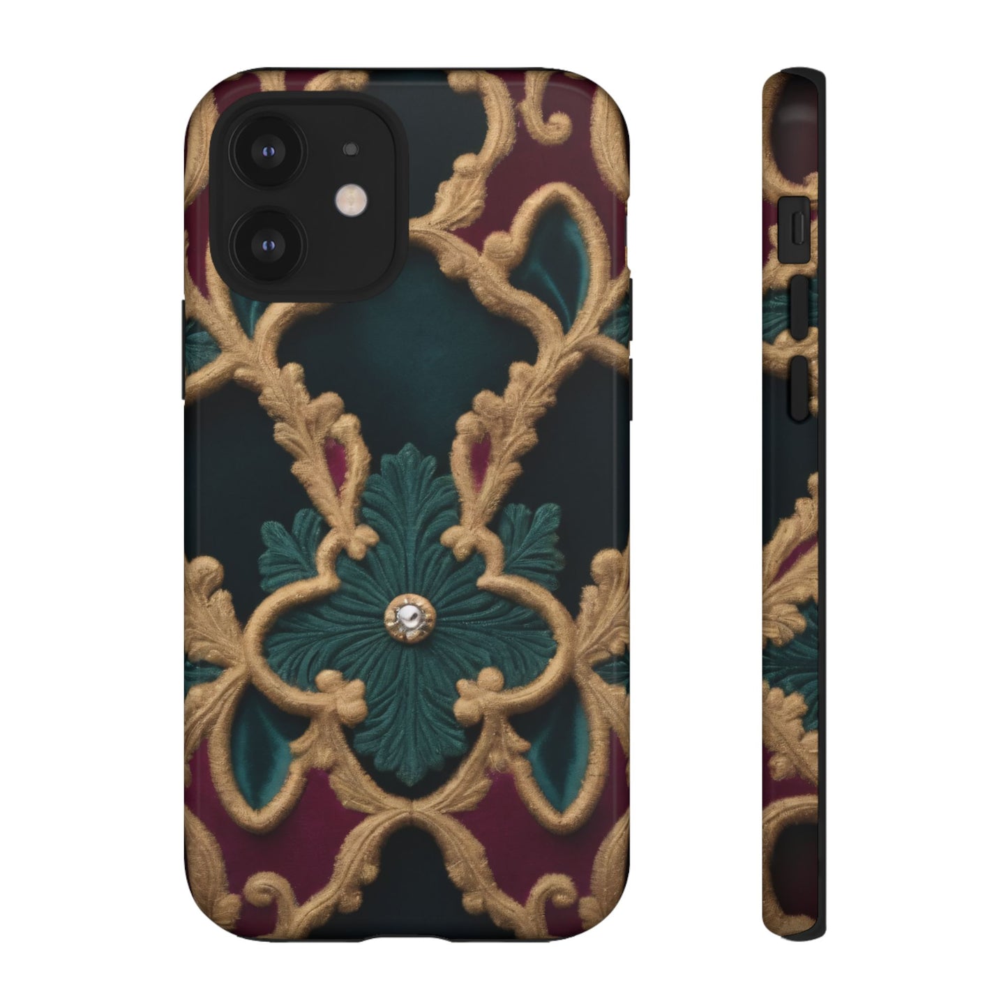 Velvet Luxe Phone Case for iPhone 8–16 Pro Max, Pixel 5–8 Pro, Galaxy S10–S24 Ultra - Designed by Thalia