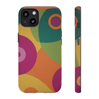 60s Retro Phone Case for iPhone 8–16 Pro Max, Pixel 5–8 Pro, Galaxy S10–S24 Ultra - Designed by Thalia