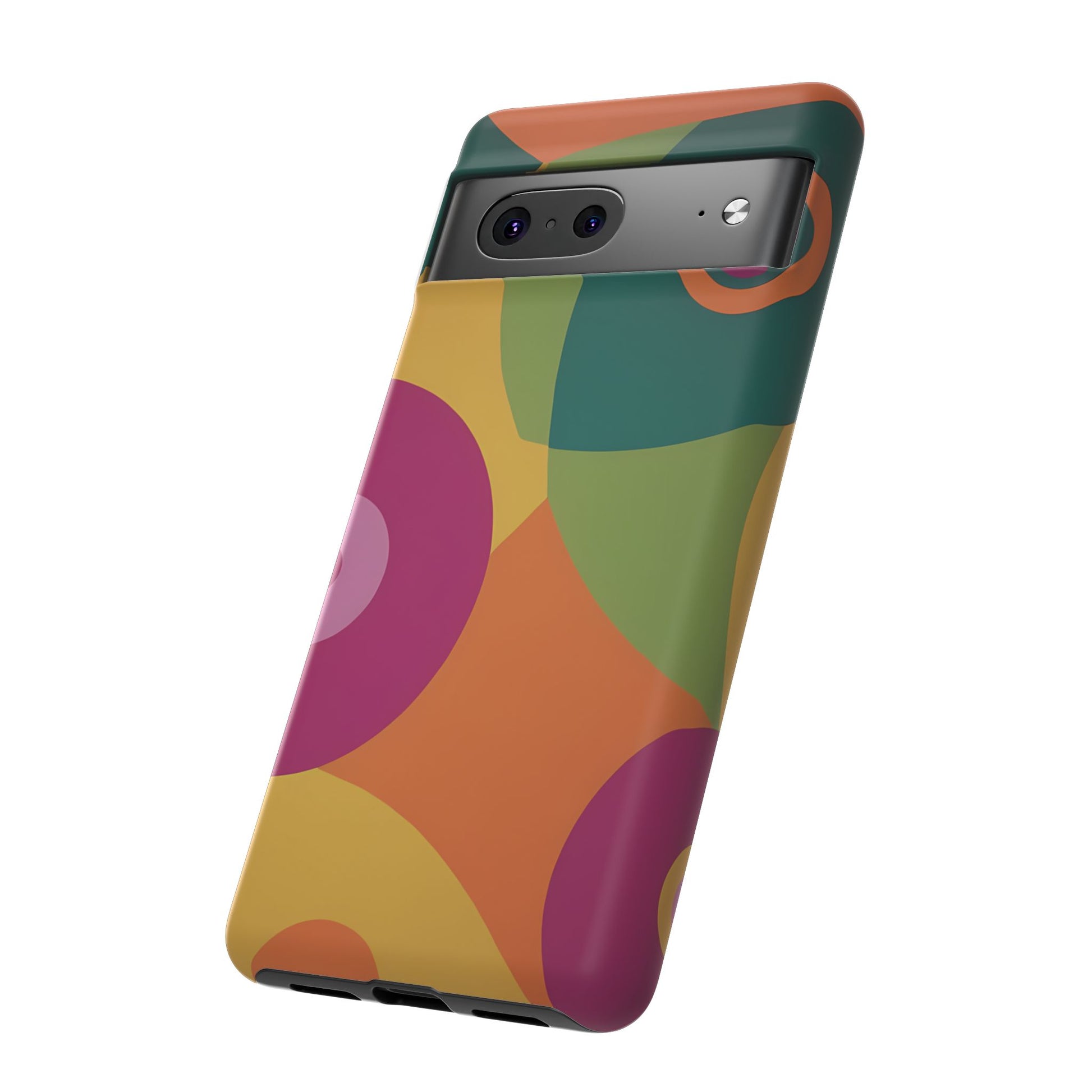 60s Retro Custom Phone Case for Google Pixel 8 Pro, Pixel 8, Pixel 7, Pixel 6 Pro, Pixel 6, Pixel 5 5G - Designed by Thalia