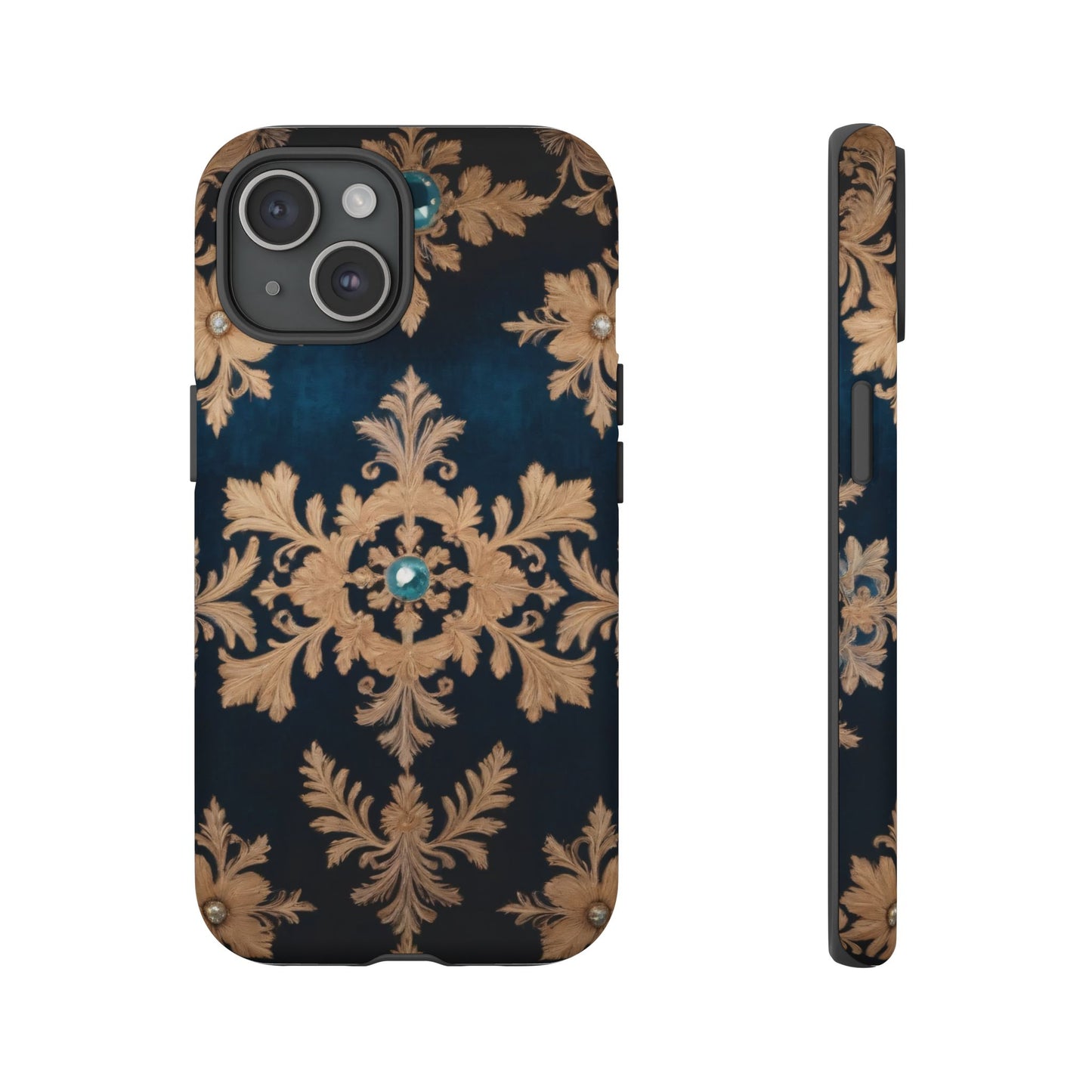 Velour Prestige Phone Case for iPhone 8–16 Pro Max, Pixel 5–8 Pro, Galaxy S10–S24 Ultra - Designed by Thalia