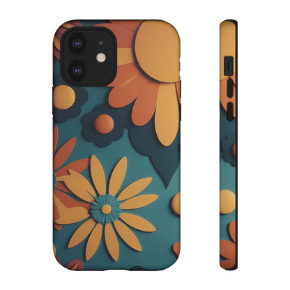 70s Retro Phone Case for iPhone 8–16 Pro Max, Pixel 5–8 Pro, Galaxy S10–S24 Ultra - Designed by Thalia