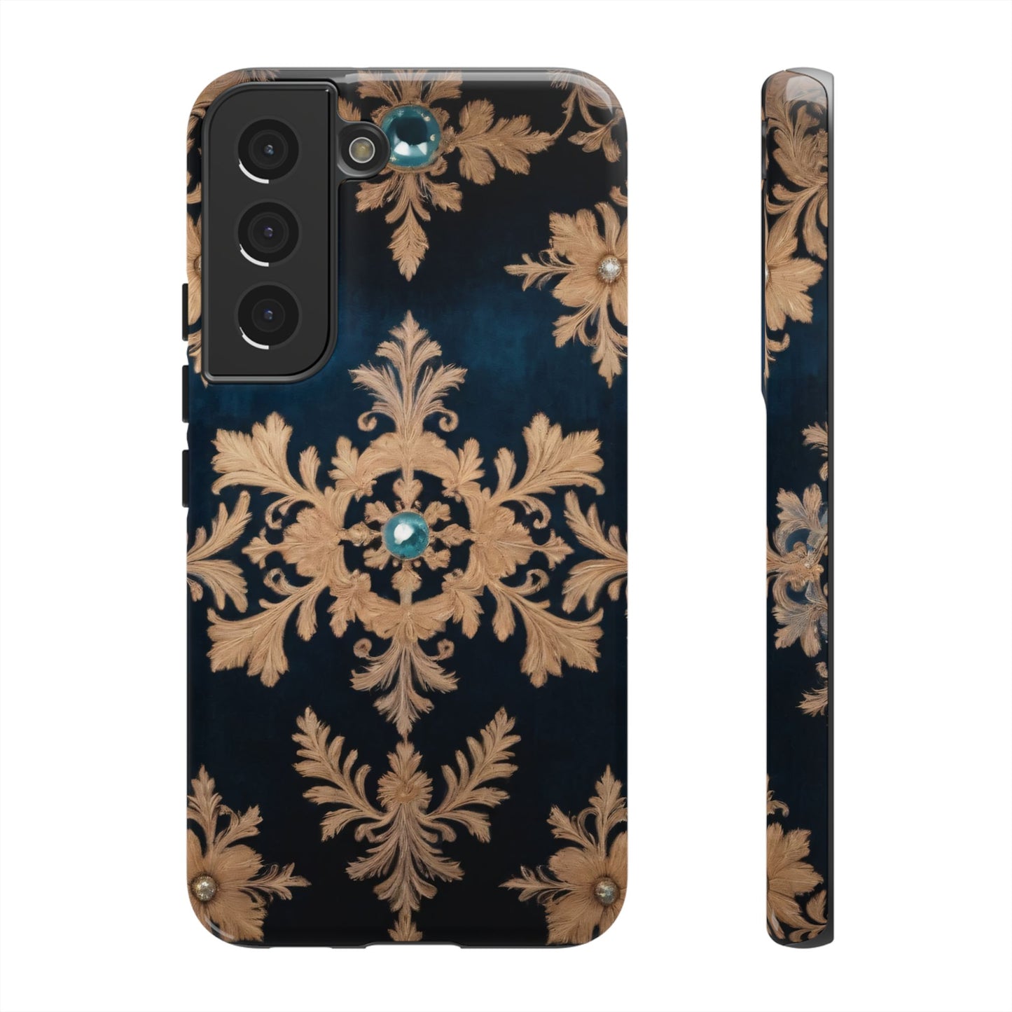 Velour Prestige Phone Case for iPhone 8–16 Pro Max, Pixel 5–8 Pro, Galaxy S10–S24 Ultra - Designed by Thalia