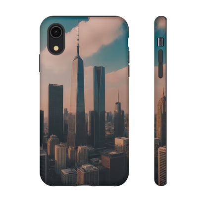 City Skylines Phone Case for iPhone 8–16 Pro Max, iPhone 8 Plus–13 Mini, iPhone XS–XS Max, iPhone 11–14 Pro Max - Designed by Thalia