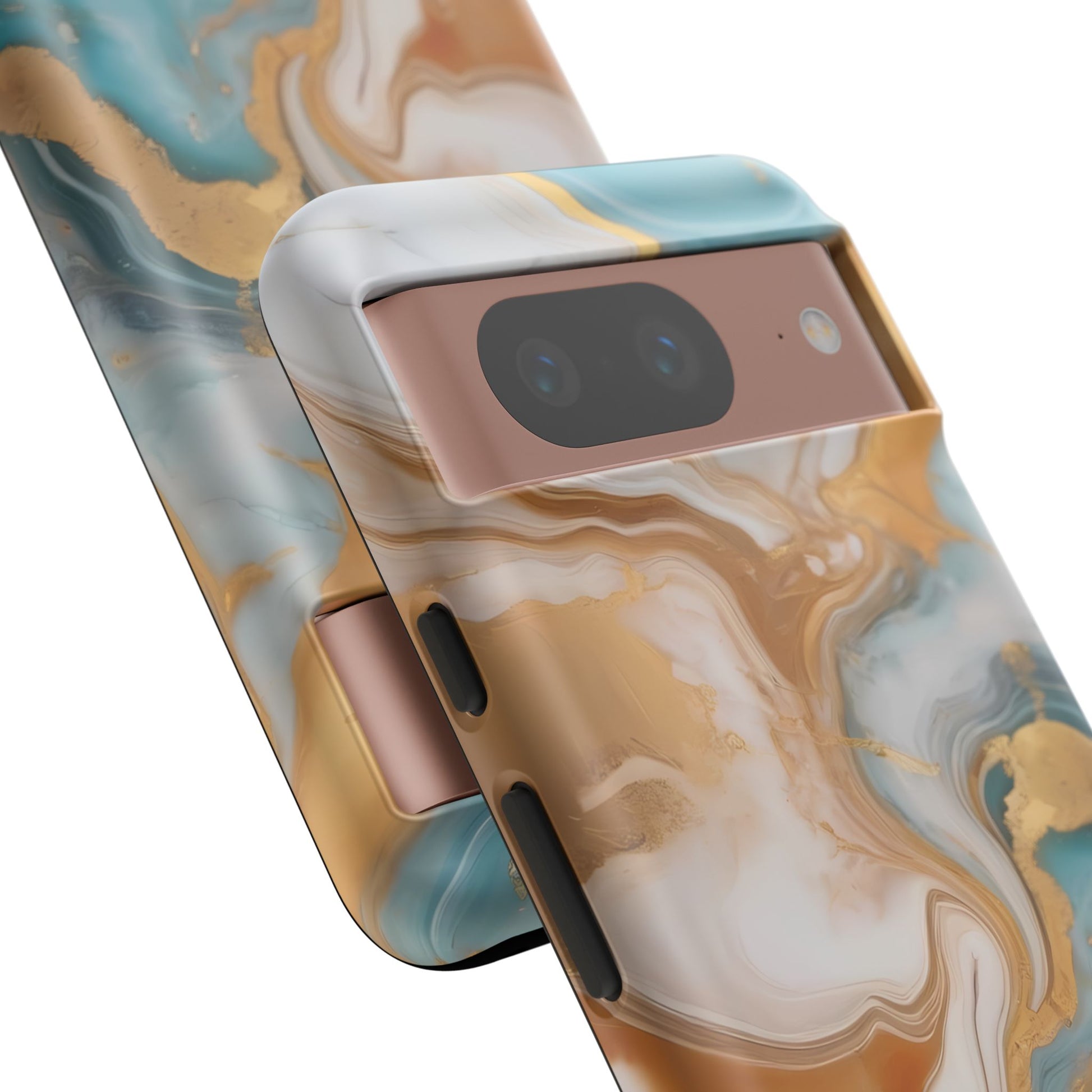 Marble Hues Phone Case for iPhone 8–16 Pro Max, Pixel 5–8 Pro, Galaxy S10–S24 Ultra - Designed by Thalia